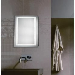 Flash Sale ⭐ Elegant Decor Rectangle LED Wall Mirror ✔️