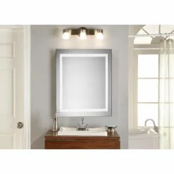 Outlet 🤩 Elegant Decor Square LED Wall Mirror ✔️