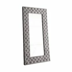 Wholesale ✔️ Wallace & Bay Floor & Leaning Wallace & Bay James Button Tufted Floor Mirror - 39.4W X 78.7H In. ✔️
