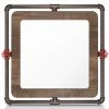 Promo 👍 Wall Furniture Of America Gerlach Mirror - Reclaimed Oak 🧨