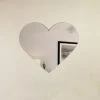 Coupon 😍 Fab Glass And Mirror Frameless Heart Shape Wall Mirror - 20W X 30H In. ⌛