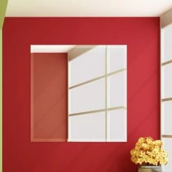 Wholesale 🔔 Fab Glass And Mirror Frameless Square Beveled Wall Mirror ⌛