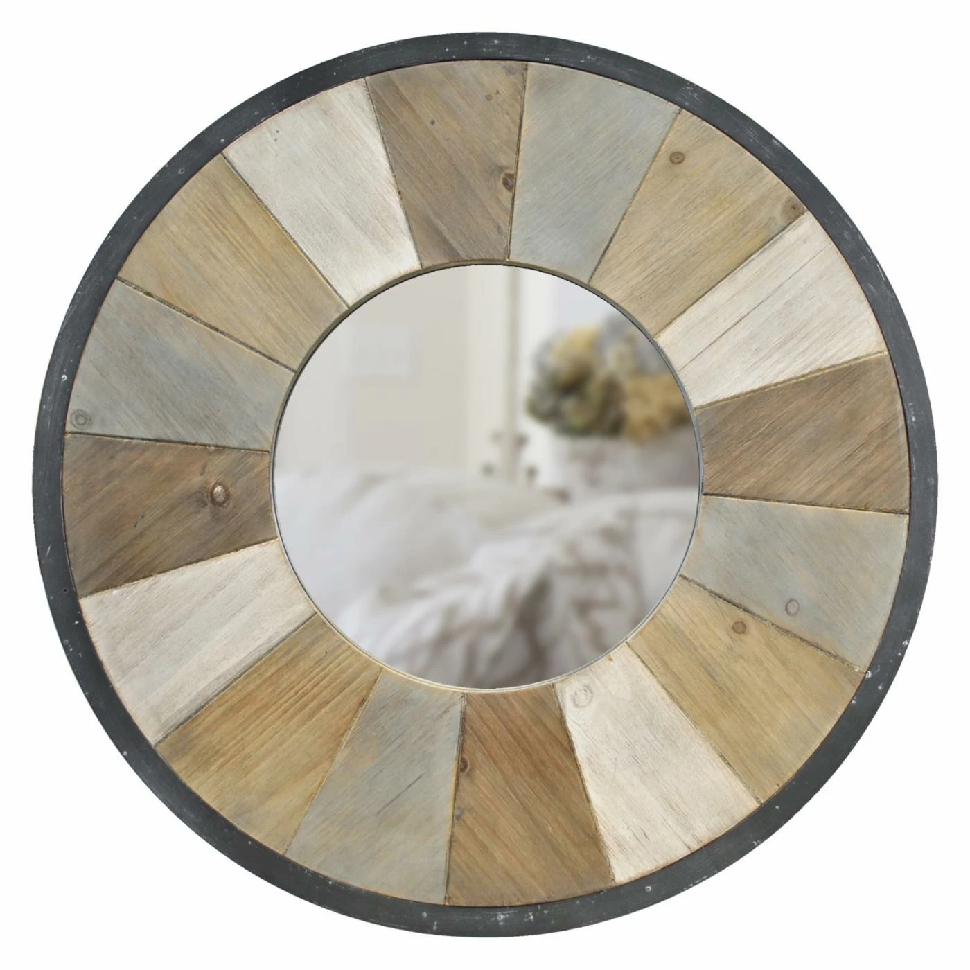 Promo 𧨠FirsTime Adler Rustic Wood Wall Mirror π
