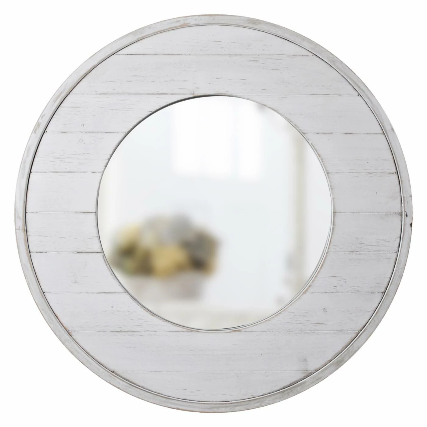 Best Sale β¨ FirsTime Ellison Shiplap Wall Mirror - 27 Diam. In. βοΈ
