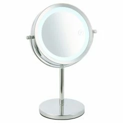 New 𧨠Bathroom Vanity Home Basics Lighted Cosmetic Mirror π