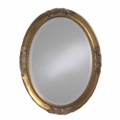 Flash Sale ๐ฏ Bathroom Vanity Elizabeth Austin Queen Anne Oval Vanity Mirror 25W X 33H In. ๐