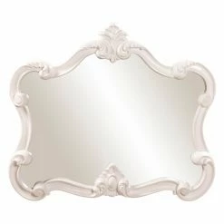 Best reviews of 🛒 Elizabeth Austin Veruca Wall Mirror - White 32W X 28H In. ❤️