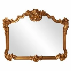 Top 10 π Wall Elizabeth Austin Avondale Gold Ornate Mirror - 48W X 39H In. π