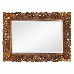 Brand new ⭐ Elizabeth Austin Barcelona Gold Oversized Wall Mirror - 46W X 32H In. 💯