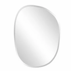 Promo π Frameless Mirrors Elizabeth Austin Asymmetrical Frameless Wall Mirror - 18W X 24H In. π