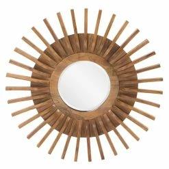 Budget ❤️ Elizabeth Austin Carver Wall Mirror - 36W X 36H In. ✨