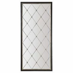 Discount 👍 Floor & Leaning Hooker Furniture Melange Cecilia Floor Mirror ⌛