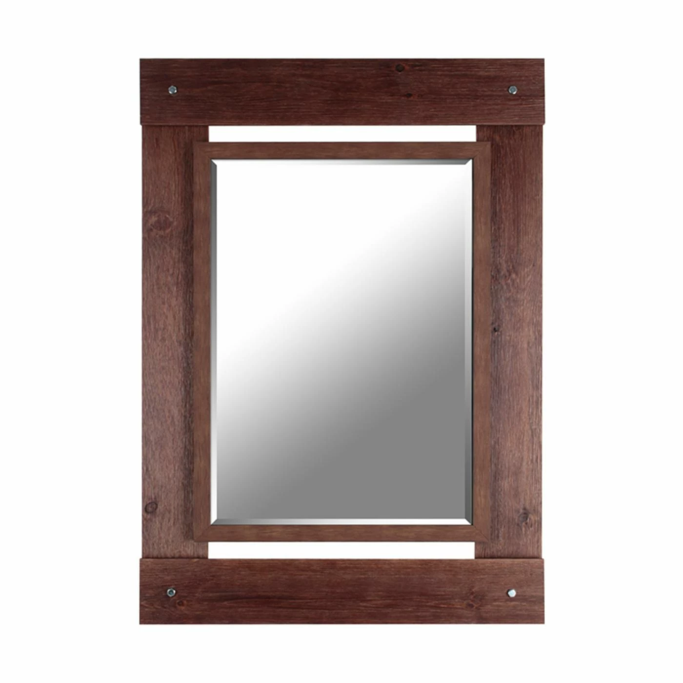 Discount π Wall Mirrorize Canada Real Wood Beveled Mirror - 30W X 43H In. β