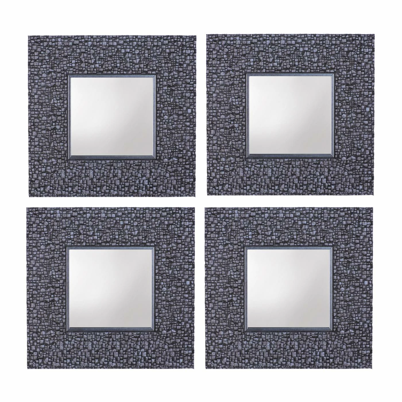 Discount 🥰 Mirrorize Canada Square Wall Mirror - Set Of 4 🛒