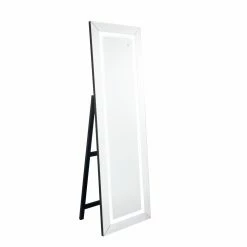 Hot Sale ⭐ Floor & Leaning Inspired Home Bowie LED Full Length Floor Mirror - 20W X 63H In. 🤩