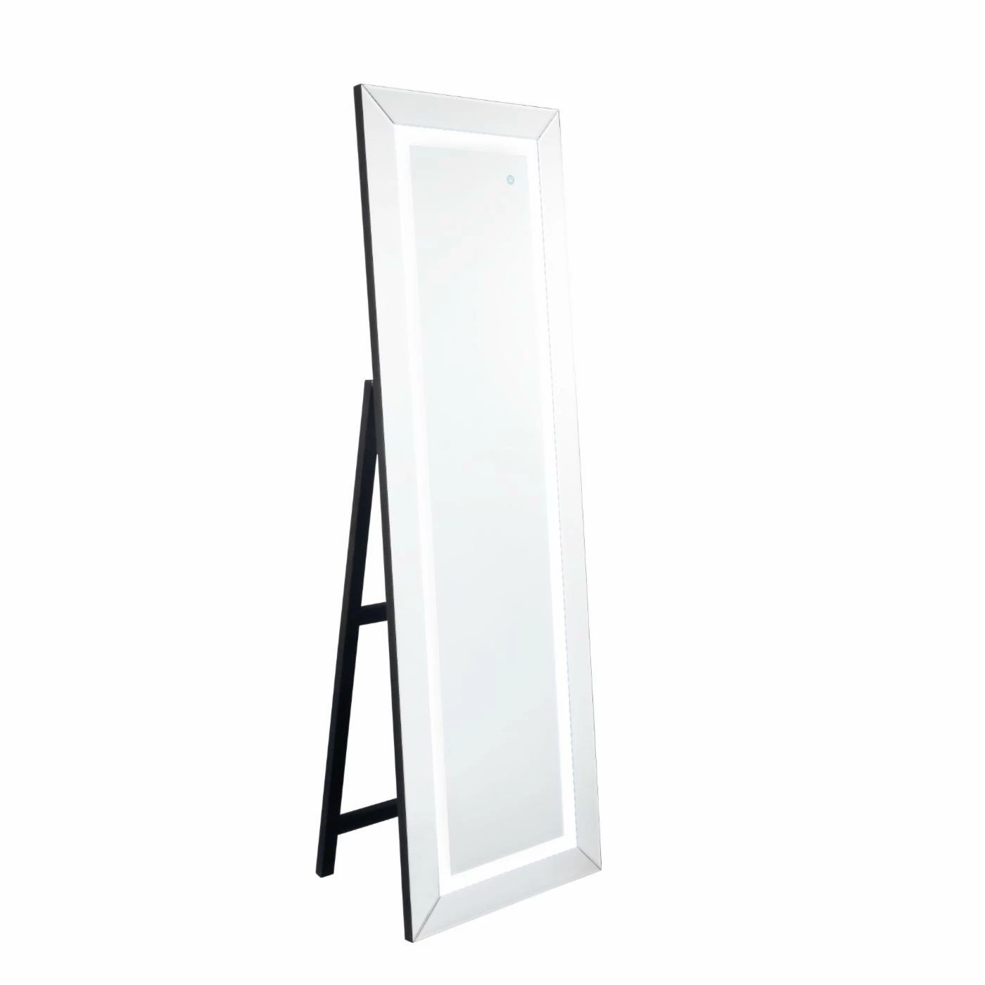 Hot Sale β Floor & Leaning Inspired Home Bowie LED Full Length Floor Mirror - 20W X 63H In. π€©