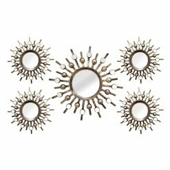 Wholesale π Stratton Home Decor Stratton Home Burst Wall Mirrors - Set Of 5 π