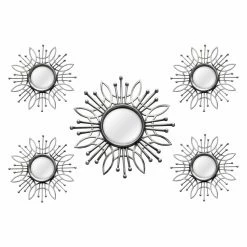 Hot Sale β€οΈ Stratton Home Decor Stratton Home Burst Wall Mirror - Set Of 5 βοΈ