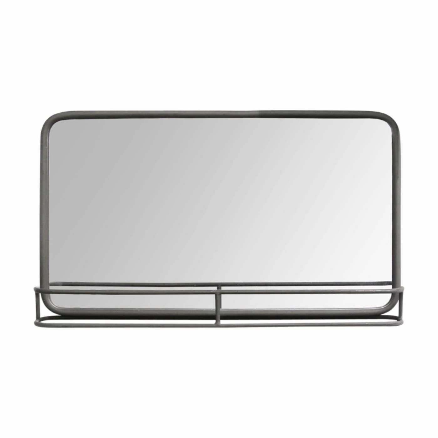 Discount 😍 Stratton Home Decor Mason Rectangular Wall Mirror With Shelf - 24W X 14H In. 🔥