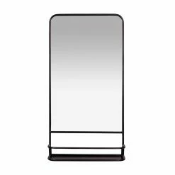 Top 10 🎁 Stratton Home Décor Stratton Home Decor Modern Annie Wall Mirror With Shelf ⌛