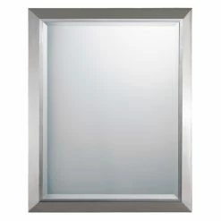 Cheap ⭐ Kichler Rectangular Chrome Wall Mirror - 24W X 30H In. 🔔