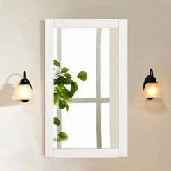 Budget π Legion Furniture Bathroom Vanity Mirror - 18W X 28H In. π