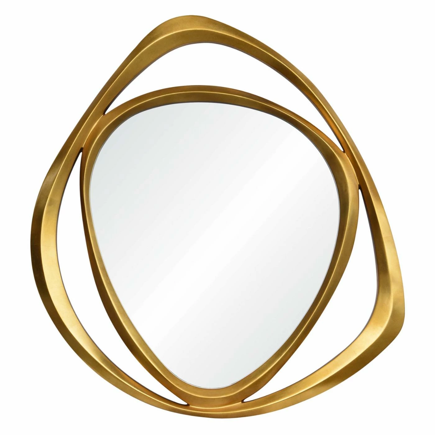 Promo π Renwil Goldie Triangle Wall Mirror - 39.5W X 42H In. π€©