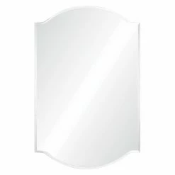 Best Pirce ✔️ Wall Notre Dame Design Bellerose Unframed Irregular Mirror - 24W X 36H In. 🎉