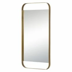 Best Sale ✔️ Wall Notre Dame Design Florin Framed Rectangle Mirror - 20W X 38H In. 🛒