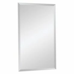 Promo π Renwil Frameless Mirrors Ren-Wil Frameless Beveled Rectangle Wall Mirror - 20W X 34H In. π