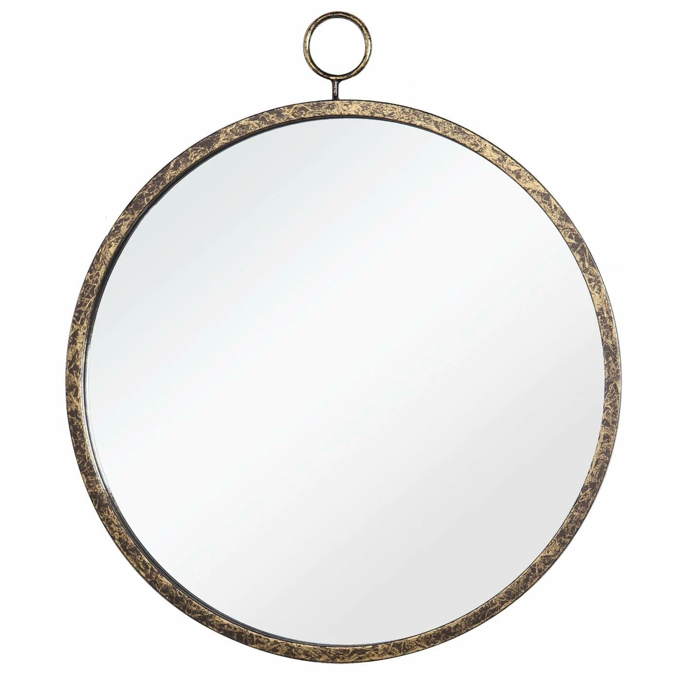 Discount π Harp & Finial Harp & Finial Haile Round Wall Mirror - 17.25W X 20H In. π