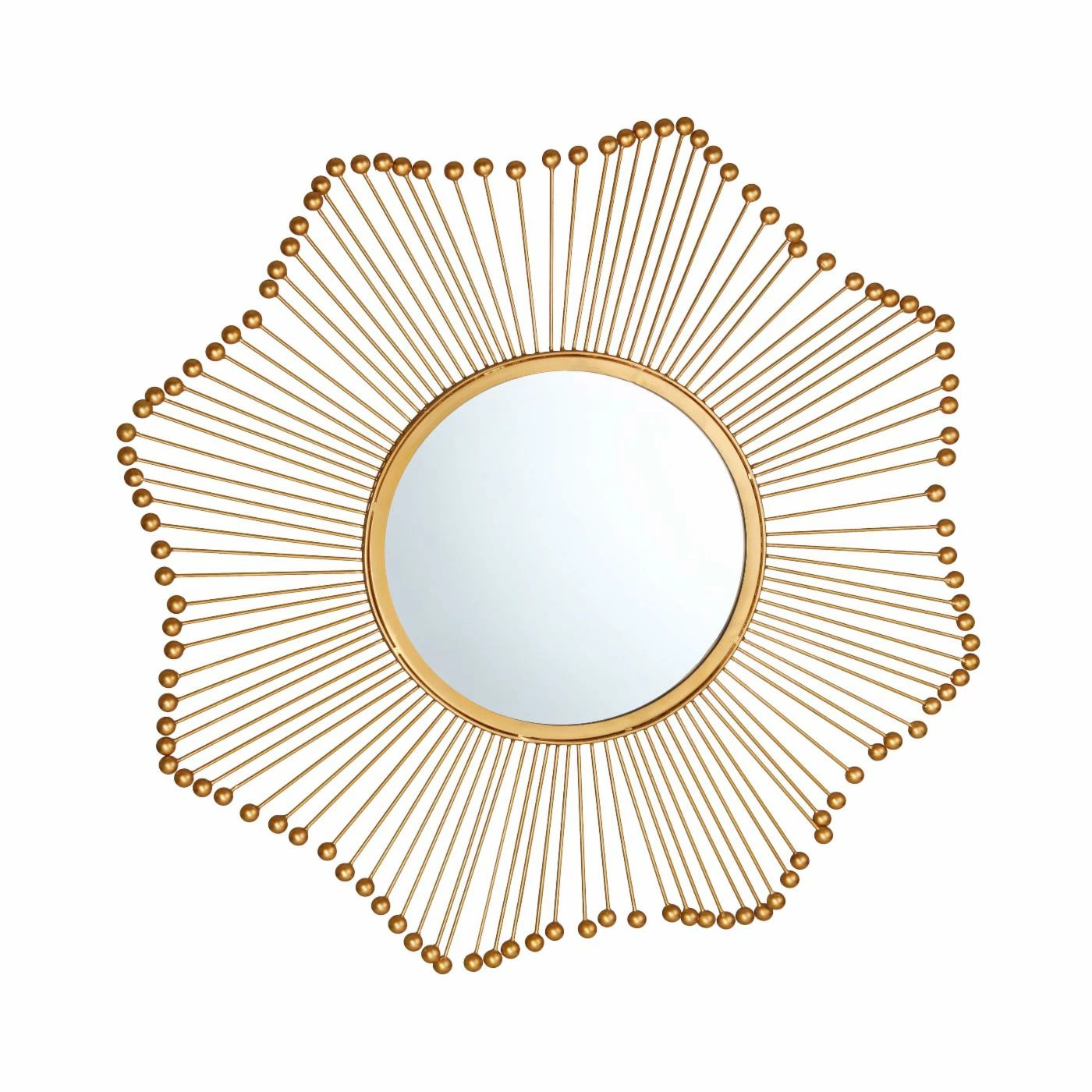 Best Sale π₯° TOV Furniture Ray Gold Starburst Wall Mirror - 32 Diam. In. π