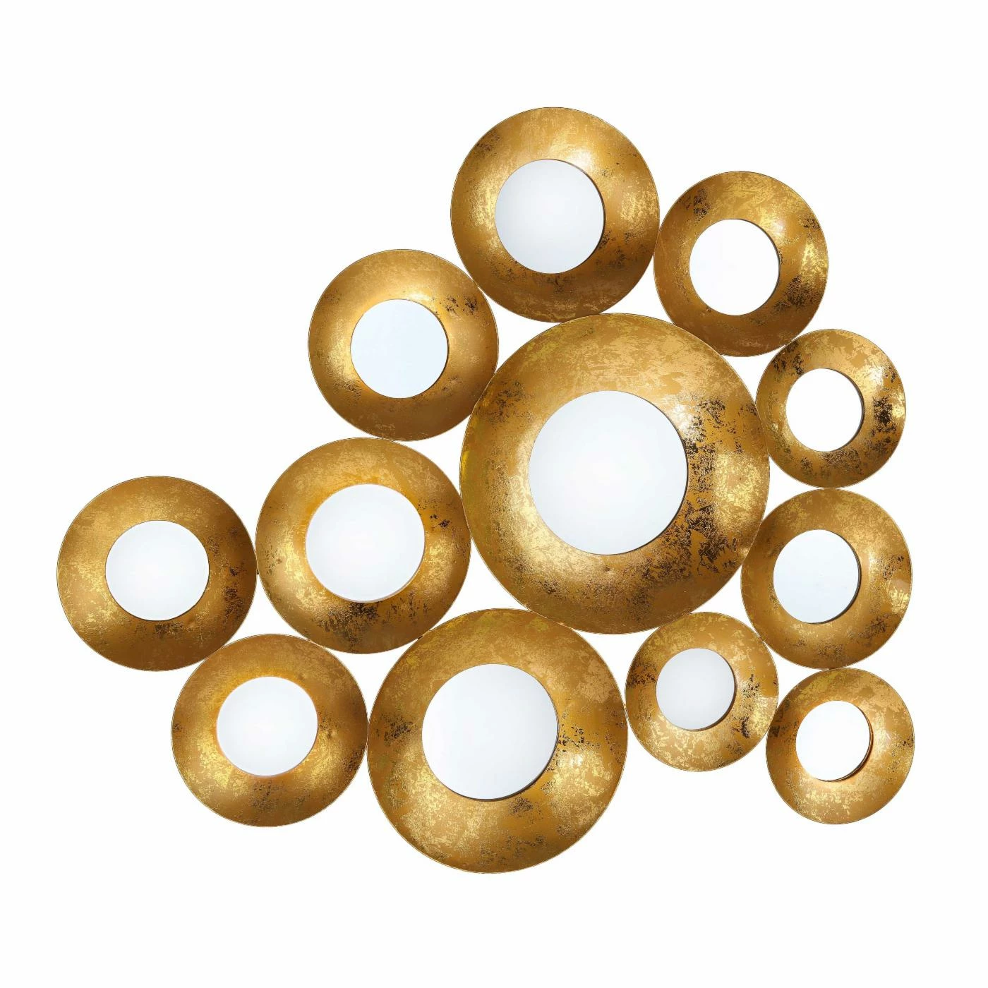 Wholesale π TOV Furniture Vivid Gold Wall Mirror - 29W X 30H In. βοΈ