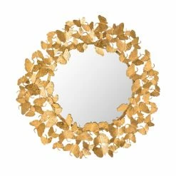Budget 🧨 TOV Furniture Lyrical Round Wall Mirror 😉