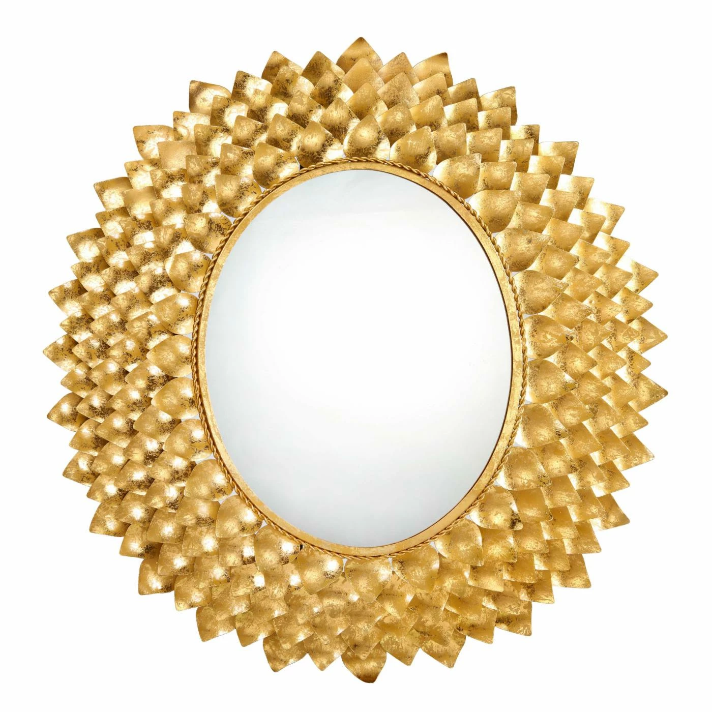 Flash Sale π₯ TOV Furniture Destiny Oval Gold Wall Mirror - 40W X 43H In. π