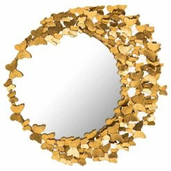 Wholesale ๐ TOV Furniture Butterfly Wall Mirror - 32.5W X 30.5H In. โจ