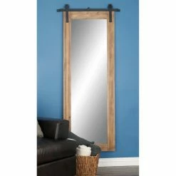 Best Pirce 😍 DecMode Iron Hinged Wall Mirror - 32 X 70H In. 🎉