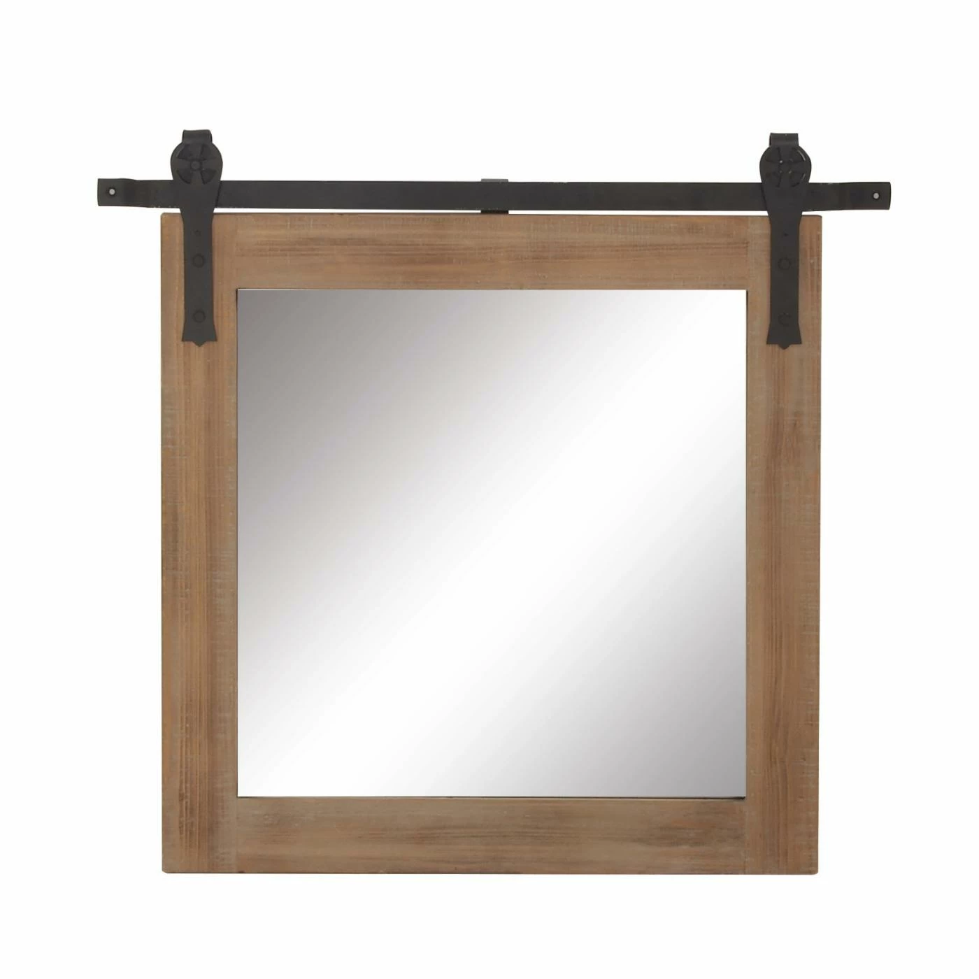 Buy ๐ DecMode Iron Hinged Square Wall Mirror - 31W X 31H In. ๐คฉ