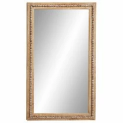 Discount ๐งจ DecMode Distressed Bohemian Rectangle Wall Mirror โจ