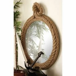 New ๐ DecMode Rope Frame Wall Mirror ๐ฅ
