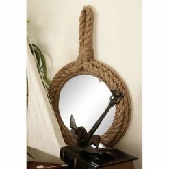 Best Sale π Mirror Sets DecMode Coastal Living Rope Mirror - Set Of 3 π€©