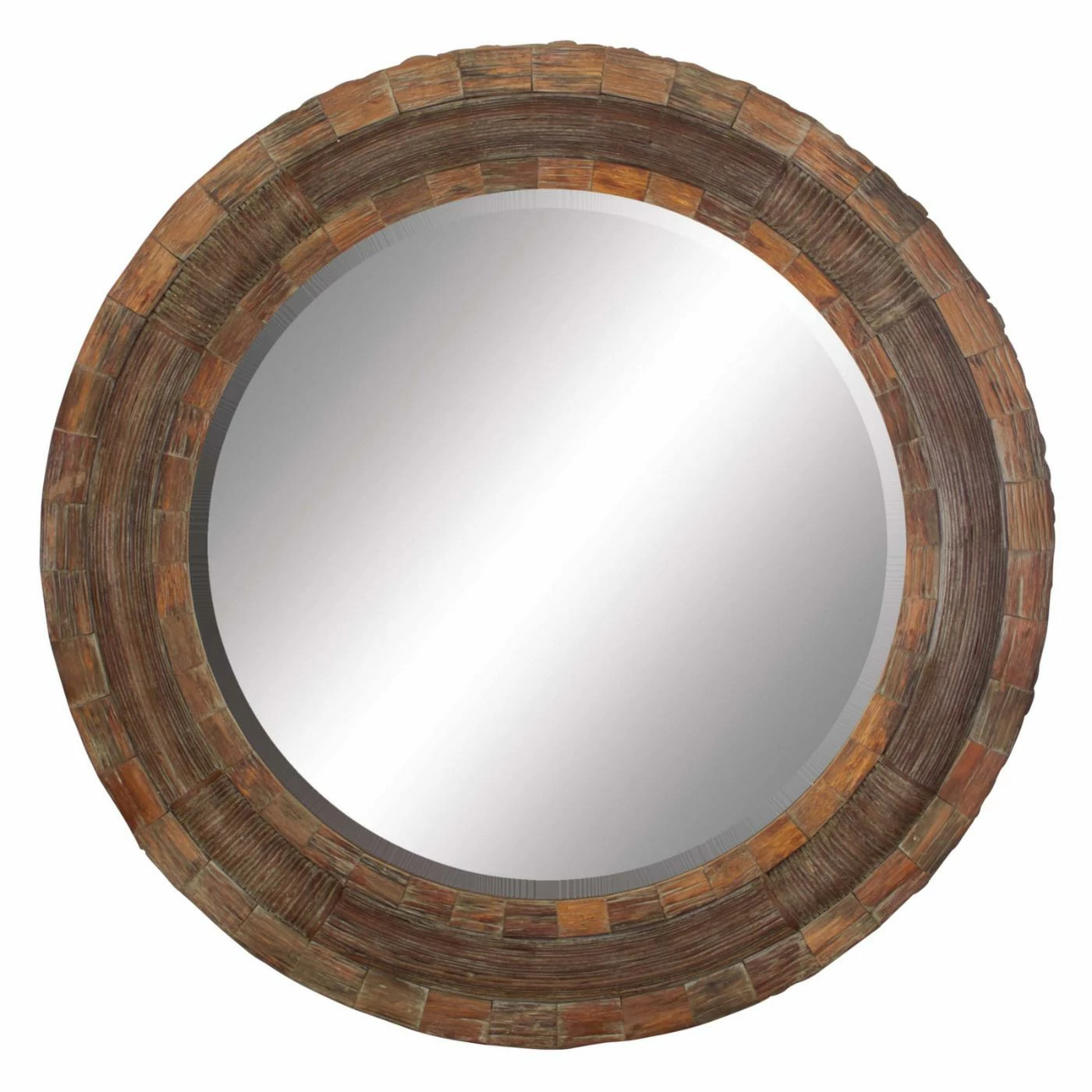 Budget β DecMode 65 In. Wood Framed Wall Mirror π