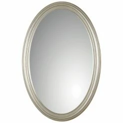 Flash Sale 😉 Uttermost Franklin Oval Silver Wall Mirror - 21W X 32H In. 👏