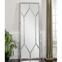 Wholesale 👍 Floor & Leaning Uttermost Sarconi Oversized Wall Or Leaner Mirror - 28.75W X 78.75H In. 🥰