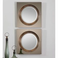 Buy ❤️ Mirror Sets Uttermost Gouveia Contemporary Mirror - 20W X 20H In. 😍