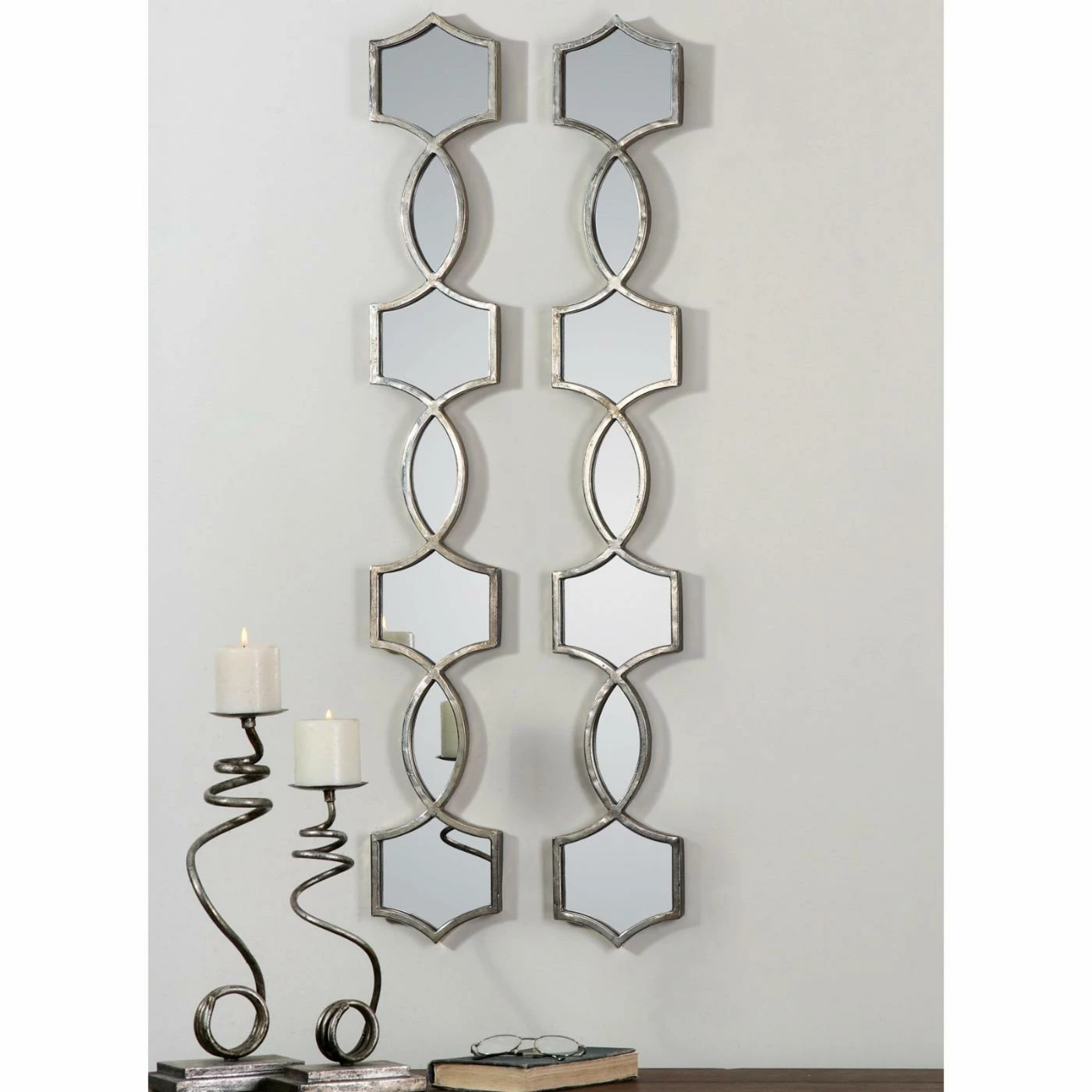 Promo ๐ฅ Wall Uttermost Vizela Metal Mirrors - Set Of 2 - 6.25W X 44.5H In. ๐