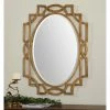 New 🤩 Wall Uttermost Margutta Gold Oval Mirror - 29.5W X 41H In. 🔔