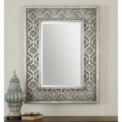 New ⌛ Wall Uttermost Sorbolo Silver Mirror - 30.75W X 40.38H In. 🛒