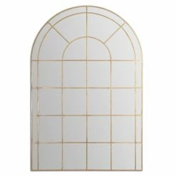 Outlet π Uttermost Grantola Arched Wall Mirror - 47.75W X 71.63H In. π