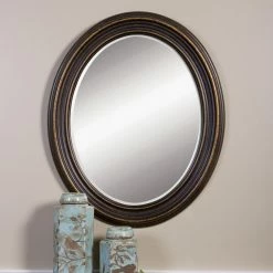 Hot Sale π Uttermost Ovesca Oval Wall Mirror - 28W X 34H In. π